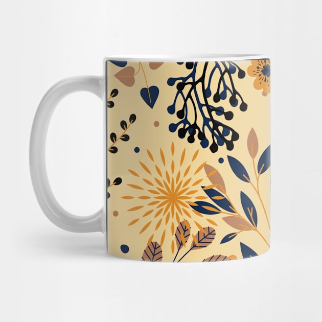 Forest Floral Print by Tezbcreates